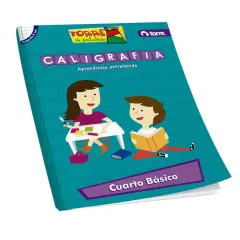Cuaderno Caligrafia 4° Basico Torre