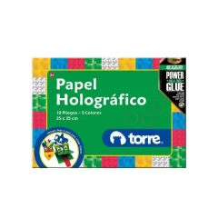 Estuche Papel Manual 10 Pliegos 10 Col. Torre