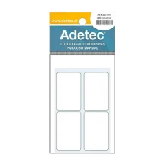 Etiqueta 34X53 Mm 40 Unidades. Adetec
