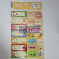 Etiqueta Para Regalos Diseños Letritas De Amor Adetec
