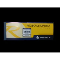 Talonario Rhein Recibo Dinero
