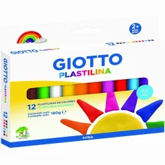 Plasticina 12 Col. Giotto