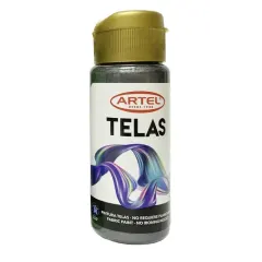 Pintura Telas Artel 100 Cc. Negro