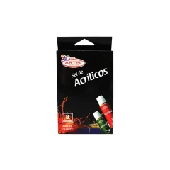 Set Pintura Oleo 8 Colores Artel