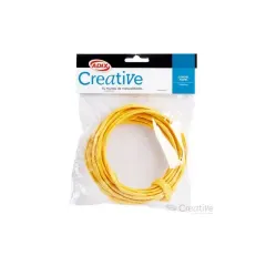 Cordel De Papel Amarillo 5 Mt Creative
