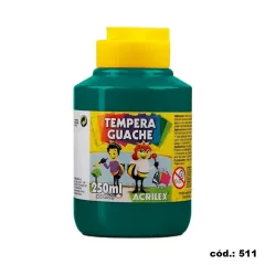Tempera 250 Ml Gauche Verde Acrilex