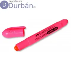 Destacador Rosado Super Gel Faber-Castell