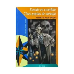 Libro Estudio En Escarlata Cinco Pepitas De Naranjas - Edit. Zig Zag