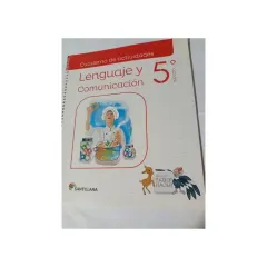 Libro Cuaderno De Actividades Lenguaje Y Comunicacion 5°Basico - Edit. Santillana