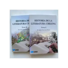 Libro Historia De La Literatura Chilena Tomo I Y Ii - Edit. Edebe