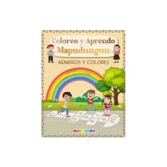 Libro Coloreo Y Aprendo Mapudungún Números Y Colores - Mundicrom