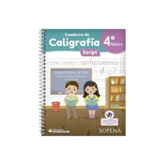 Cuaderno Caligrafia 4° Basico Horizontal Sopena