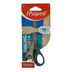 Tijera 12 Cm Smiling Planet -50% Plastic Maped