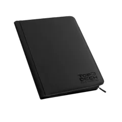 Carpeta Eco Cuero Carta Negra