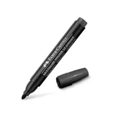 Marcador Permanente Negro Faber Castell