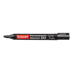 Marcador Negro Permanente Paint Luxor