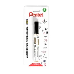 Marcador Negro Pizarra Pentel