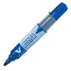 Marcador Azul Punta Redonda Recarg. Vboard Pilot