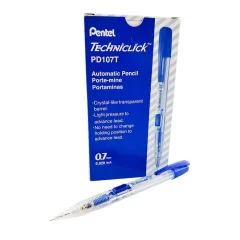 Portamina 0.7 Mm Click Azul Pentel