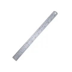 Regla 30 Cms Metalica Hand