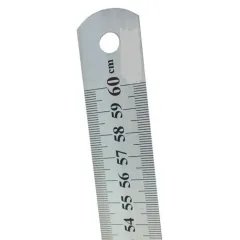Regla 60 Cms Metalica Hand