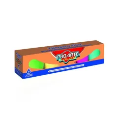 Tempera 6 Col. Fluorescente Proarte