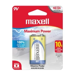 Pilas Bateria 9V Maxell