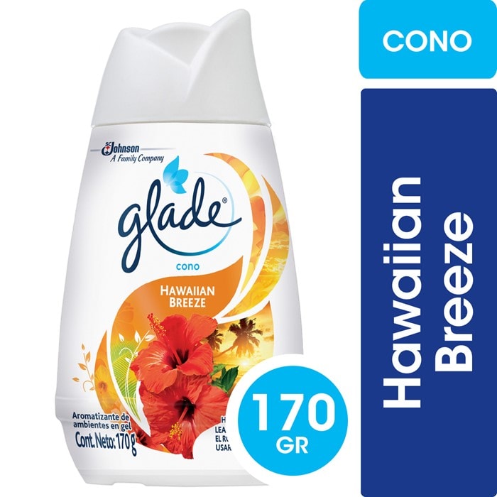 Glade Cono Aromatizante en Gel Hawaiian Breeze Espacio Clean