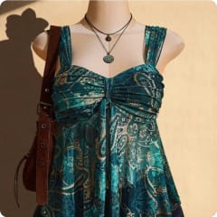 BLUSA ESTAMPADO VERDE