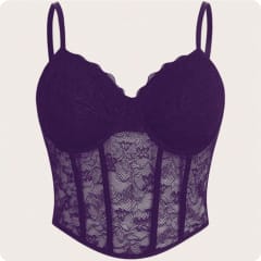 CORSET MORADO