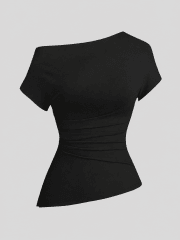 BLUSA MANGAS NEGRO
