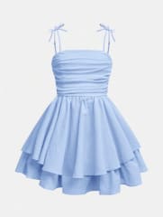 VESTIDO CELESTE