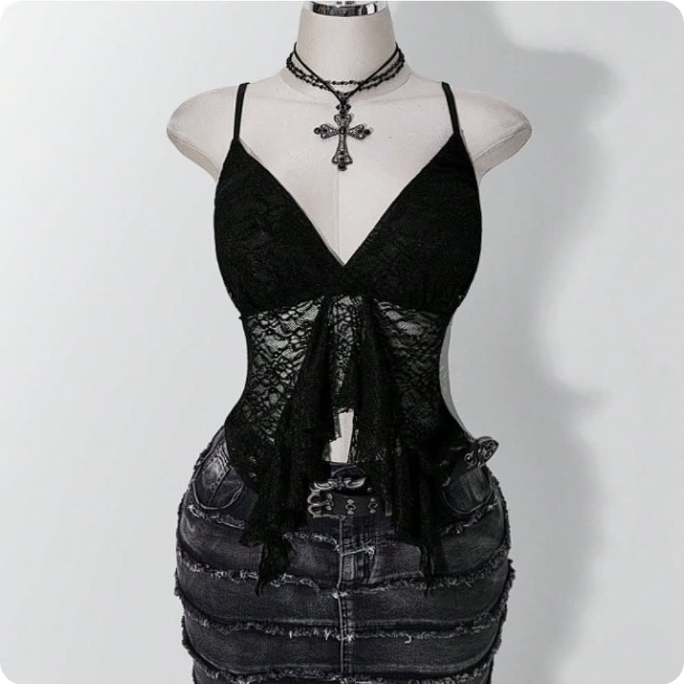 BLUSA VOLANTE Y2K1