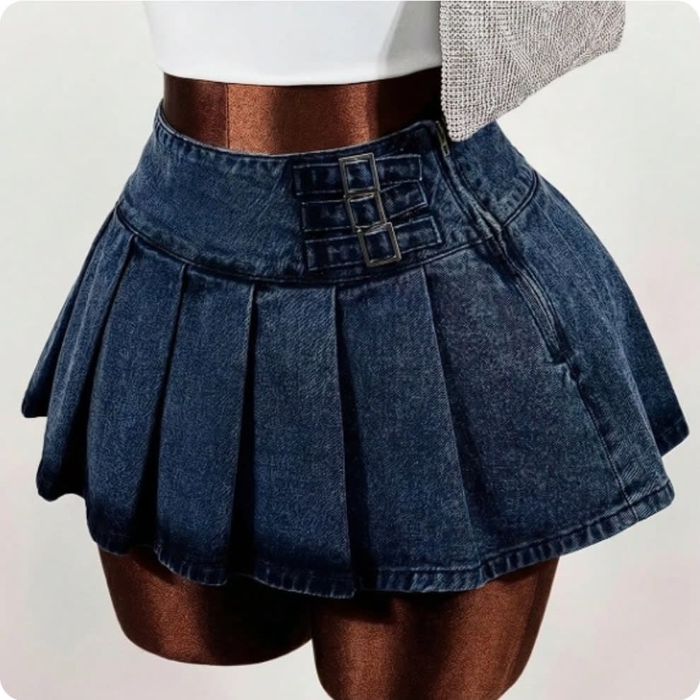 FALDA JEAN PLISADA1