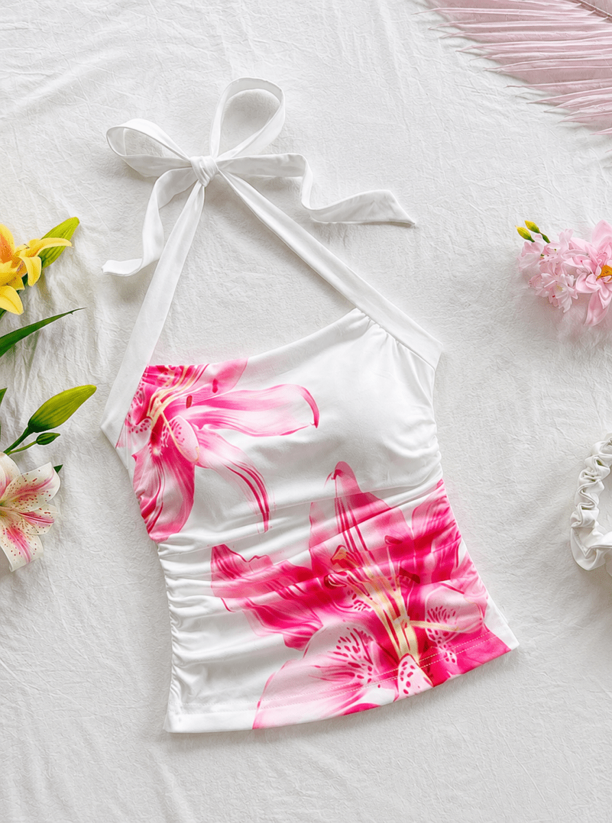 BLUSA TIRANTES FLOR ROSA1