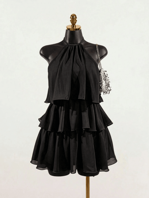 VESTIDO MULTICAPAS NEGRO1