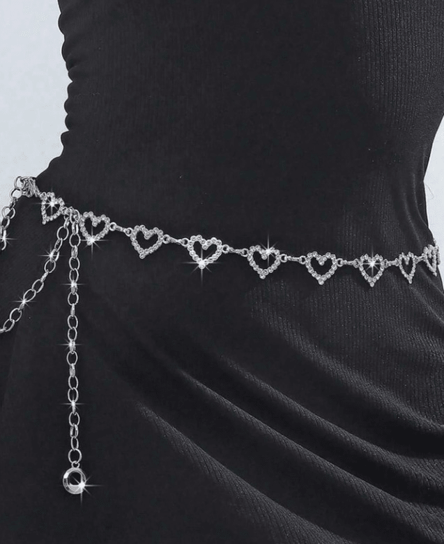 CADENA CORAZÓN BRILLO1
