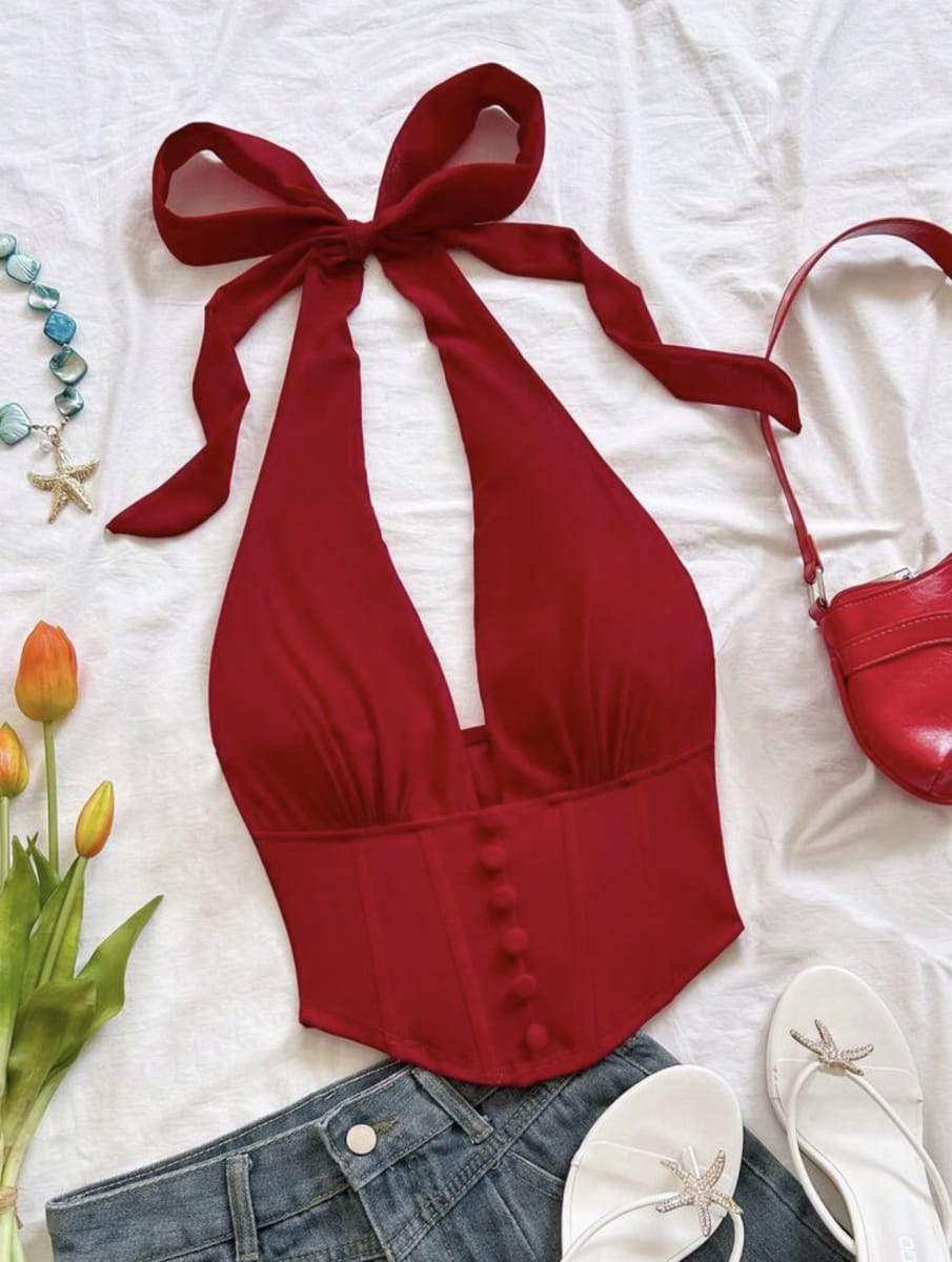 TOP CORSET ROJO1