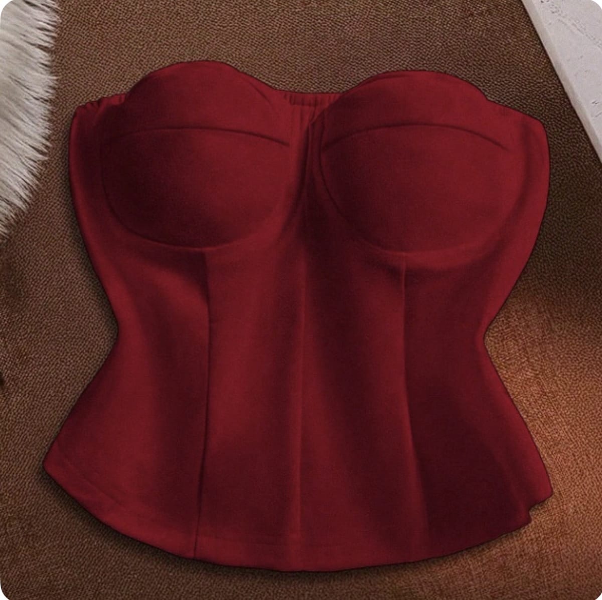 STRAPLESS RED1