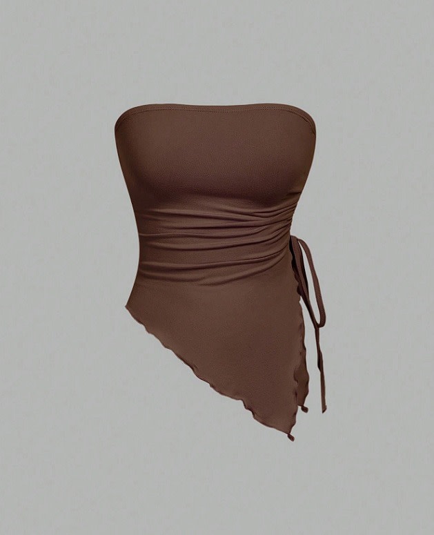 STRAPLESS MARRON1