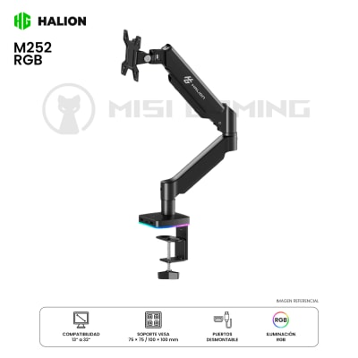 BRAZO PARA MONITOR HALION M252 RGB 13