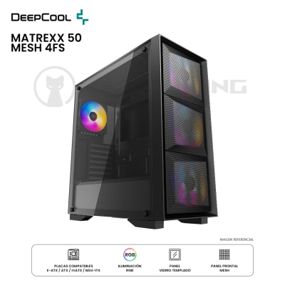 CASE DEEPCOOL MATREXX 50 MESH 4FS ATX BLACK1