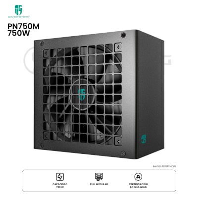 FUENTE DE PODER GAMER STORM PN750M 750W ATX 80 PLUS GOLD MODULAR1
