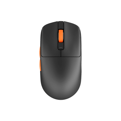 MOUSE ROYAL KLUDGE M30 DONGLE BLUETOOTH 12K DPI BLACK ORANGE1