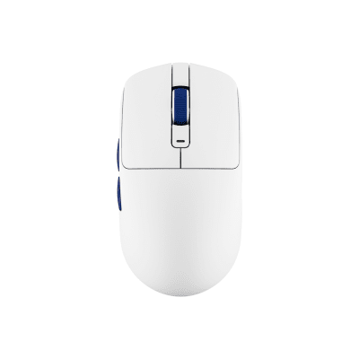 MOUSE ROYAL KLUDGE M30 DONGLE BLUETOOTH 12K DPI WHITE BLUE1