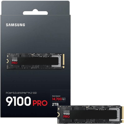 SSD M.2 NVME SAMSUNG 9100 PRO 2TB PCIE GEN5X41