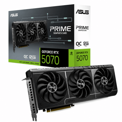 TARJETA GRAFICA ASUS PRIME RTX 5070 12GB OC EDITION GDDR71
