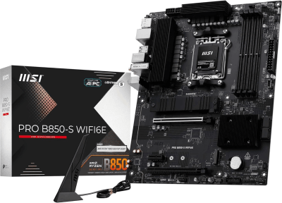 PLACA MADRE MSI PRO B850-S WIFI6E ATX AM5 DDR51