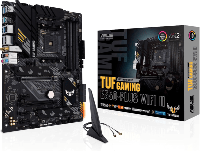 PLACA MADRE ASUS TUF GAMING B550-PLUS WIFI ATX AM4 DDR41