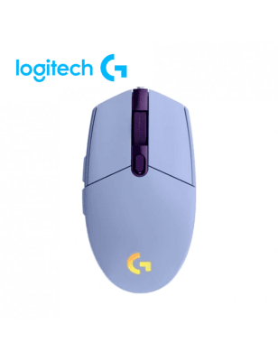 MOUSE LOGITECH G203 RGB LIGHTSYNC CABLEADO 8K DPI LILA1